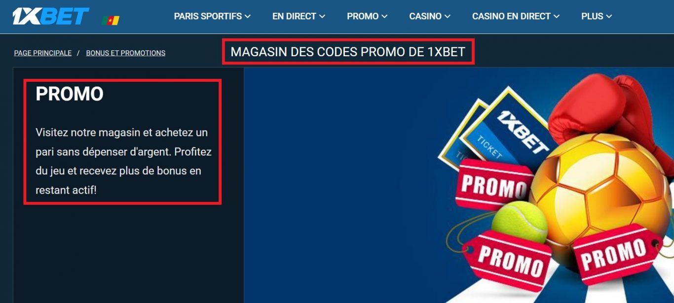 Les bénéfices du code promo d'anniversaire 1xBet